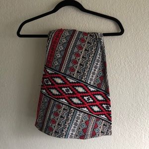 Lularoe Aztec Madison Skirt
